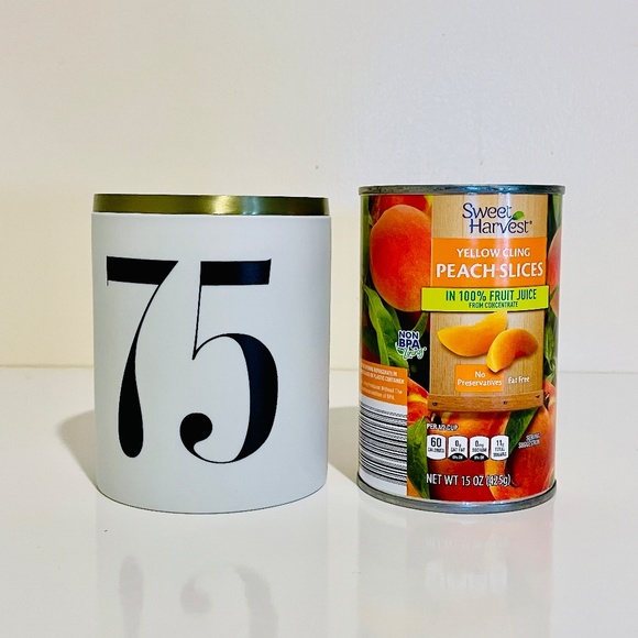 L'Objet Empty White Limoges Porcelain Candle Holder Jar Container with Brass Lid - Picture 10 of 11